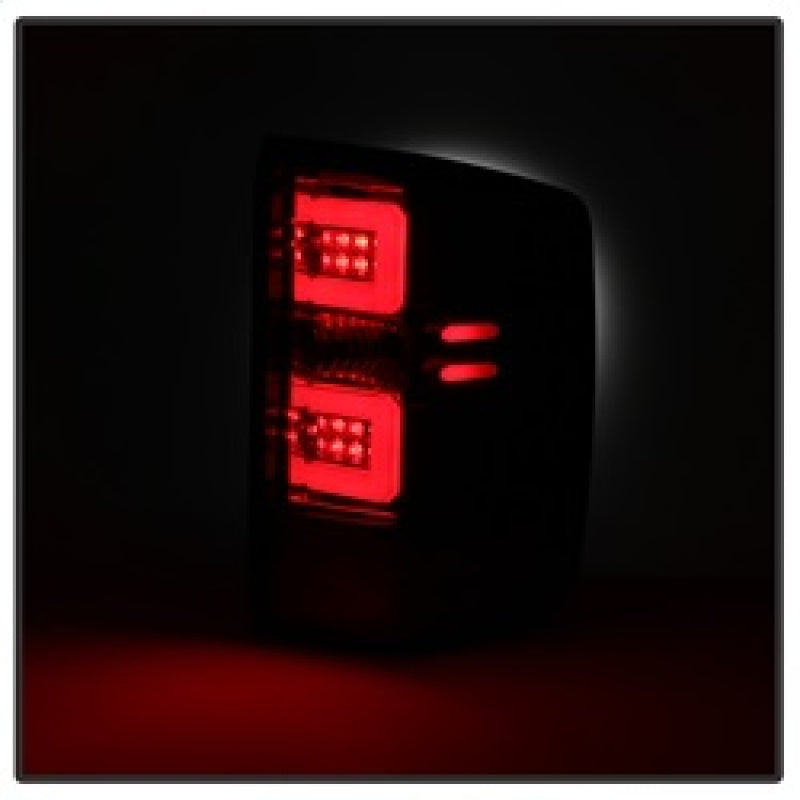 Spyder Chevy Silverado 2016-2017 Light Bar LED Tail Lights - Red Clear ALT-YD-CS16-LED-RC 5083753