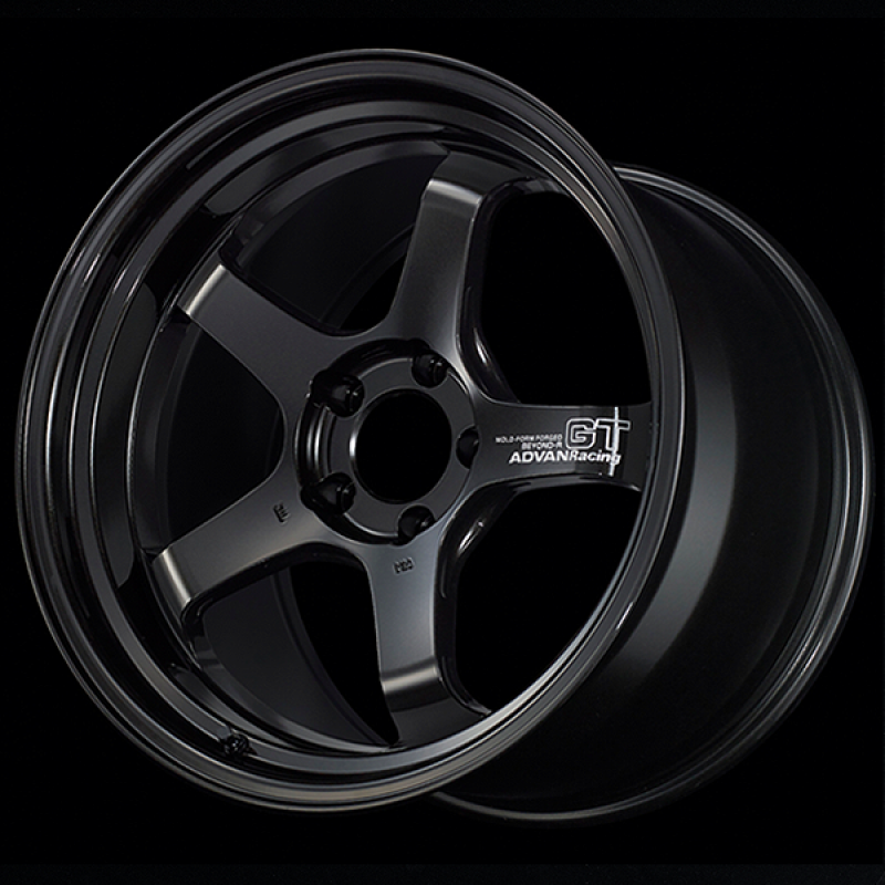 Advan GT Beyond-R 18X8.5 / +45 Offset / 5x114.3 BC / 73mm Bore / Racing Titanium Black YAQC8H45ETB