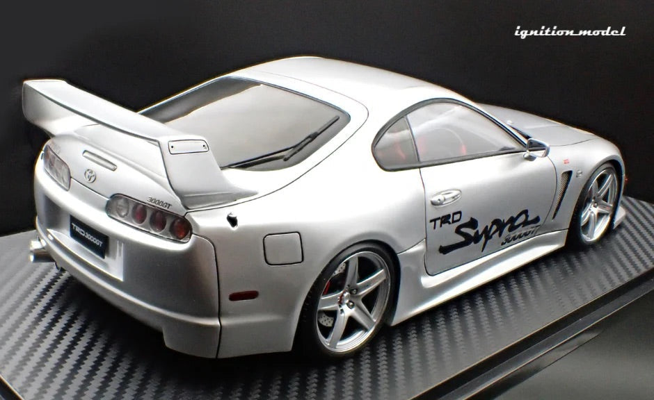 Ignition-Model Toyota Supra Mk4 (A80) TRD 3000GT Silver 1:18