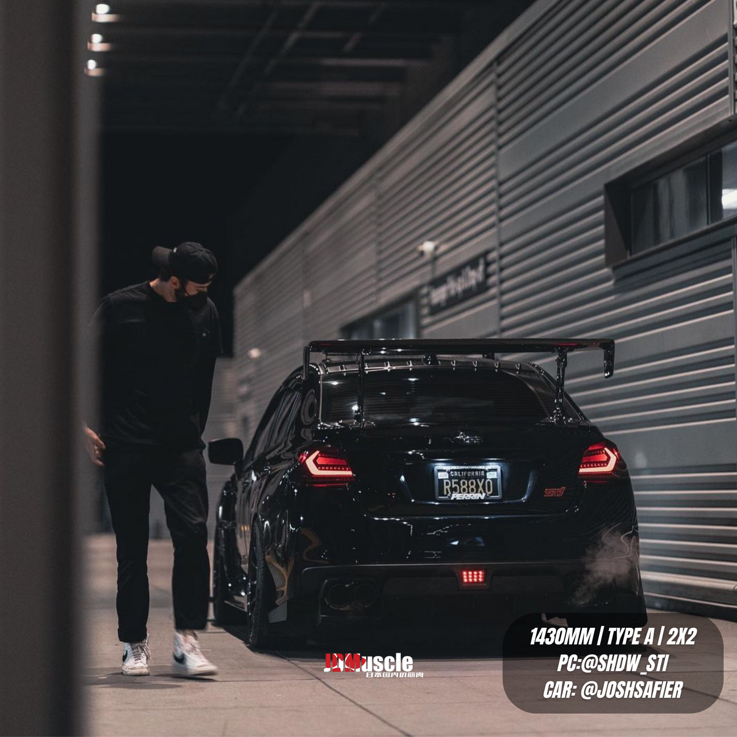 JDMuscle [15-21 WRX/STI] VS Style Full Carbon Fiber Euro GT Wing *Speical Order*No Cancellation*