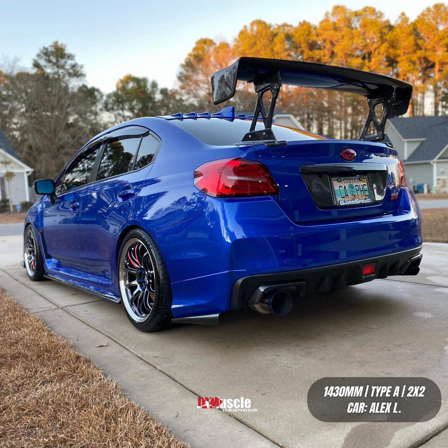 JDMuscle [15-21 WRX/STI] VS Style Full Carbon Fiber Euro GT Wing *Speical Order*No Cancellation*