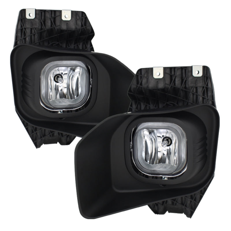 FR SPORT Spyder Ford F250 F350 F450 F550 XLT 2011-2016 OEM Style Fog Lights W/Switch- Clear...