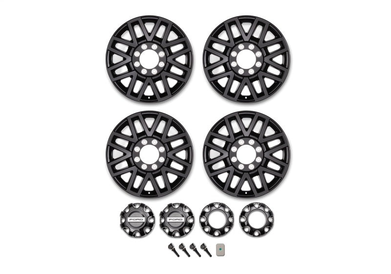 FR SPORT Ford Racing 05-20 F-Super Duty 20in x 8in Wheel Package with TPMS Kit - Black...