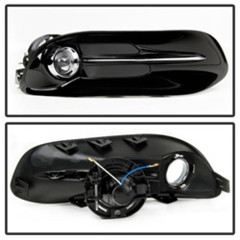 Spyder Dodge Dart 2013-2015 OEM Fog Light W/Universal Switch- Clear FL-DDART2013-C 5080455