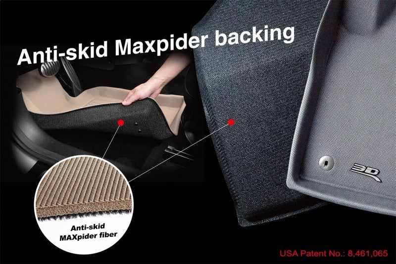 3D MAXpider 18-24 Jeep Wrangler JL Unlimited Maxtrac Black R1 R2 A5JP01901809
