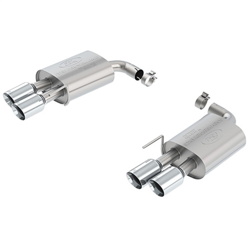 Ford Racing 18-23 Mustang GT 5.0L Touring Muffler Kit - Chrome Tips M-5230-M8TCA