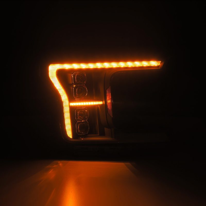 FR SPORT AlphaRex 18-20 Ford F-150 NOVA LED Proj Headlight  Blk (14th Gen G2 Style) 880248...