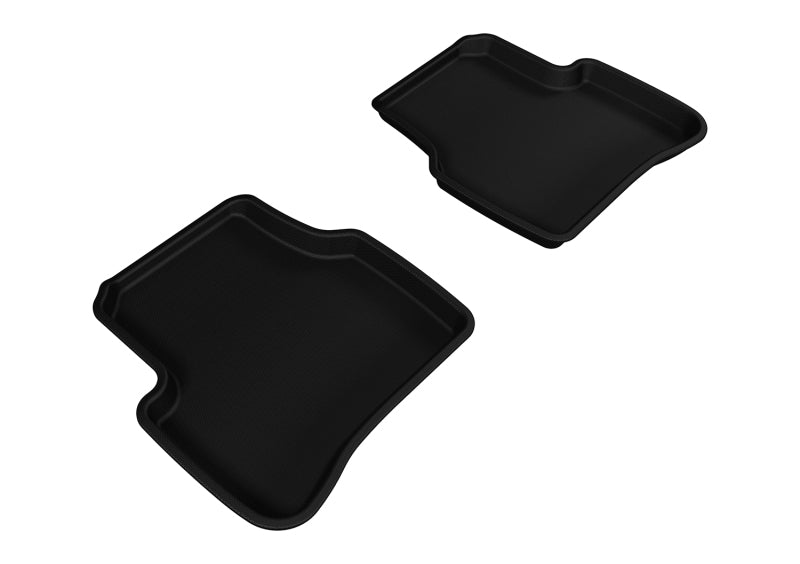 FR SPORT 3D MAXpider 2006-2010 Volkswagen Passat Kagu 2nd Row Floormats - Black L1VW01521509