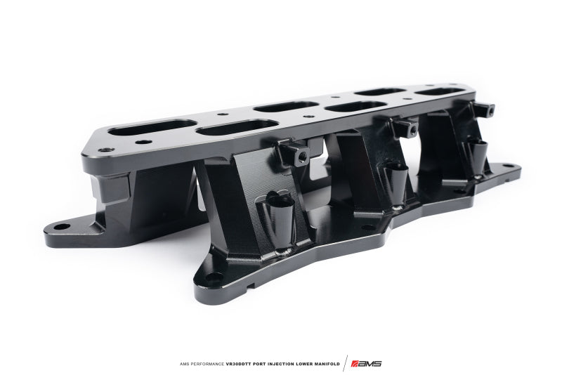 AMS Performance Infiniti Q50/Q60 Port Injection Lower Manifold - Black ALP.28.08.0002-1