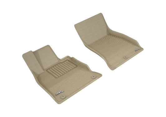 FR SPORT 3D MAXpider 2018-2020 Kia Stinger Rwd Kagu 1st Row Floormat - Tan L1KA04611502
