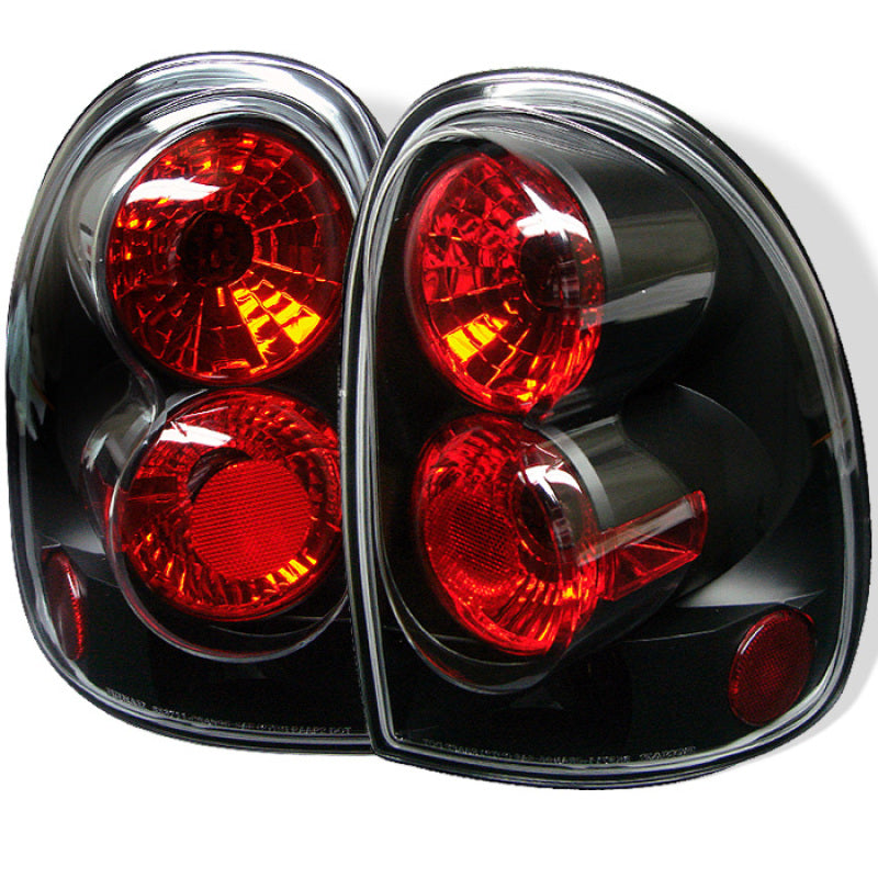Spyder Dodge Caravan/Grand Caravan 96-00Euro Style Tail Lights Black ALT-YD-DC96-BK 5002235