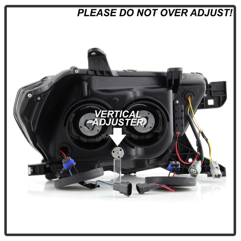 FR SPORT Spyder Toyota Tacoma 16-18 (TRD Model Only) Projector Headlights Black Smoke...