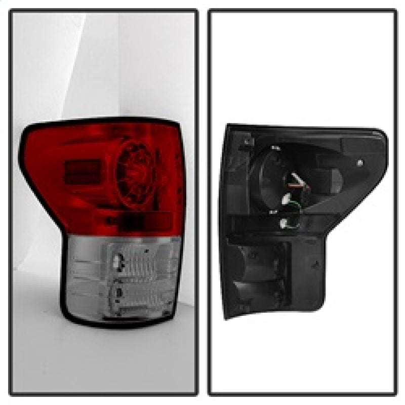 FR SPORT Spyder Toyota Tundra 07-13 LED Tail lights Red Clear ALT-YD-TTU07-LED-RC 5029607 - View 10