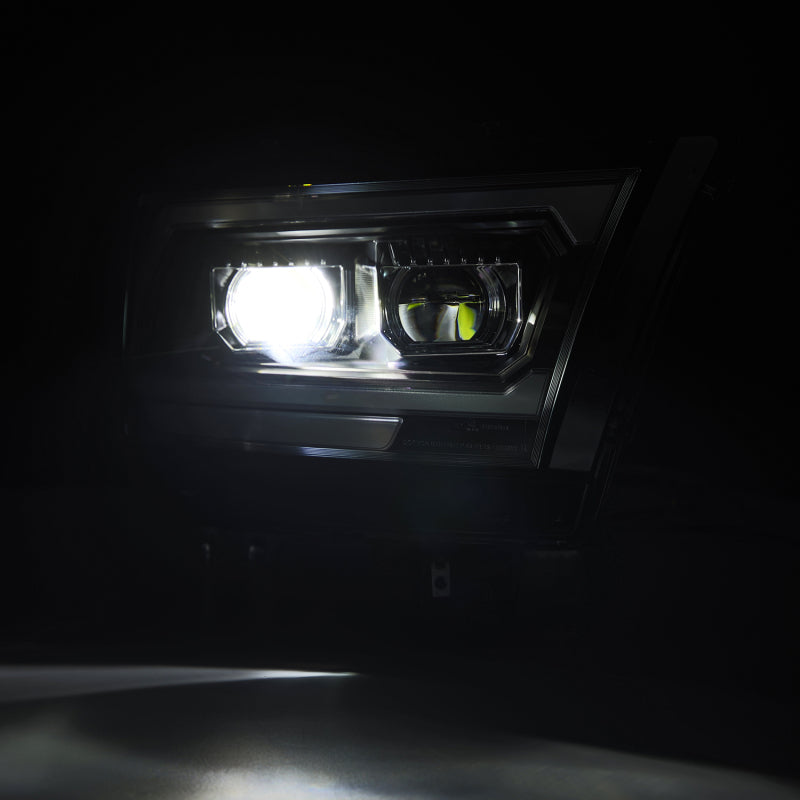 FR SPORT AlphaRex 19-22 Dodge Ram 1500 LUXX LED Proj Headlights Black w/Seq Activation Light/Seq...