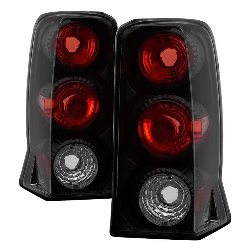 Spyder Cadillac Escalade 02-06 Euro Tail Lights Black Smoke ALT-YD-CE02-BSM 5084378