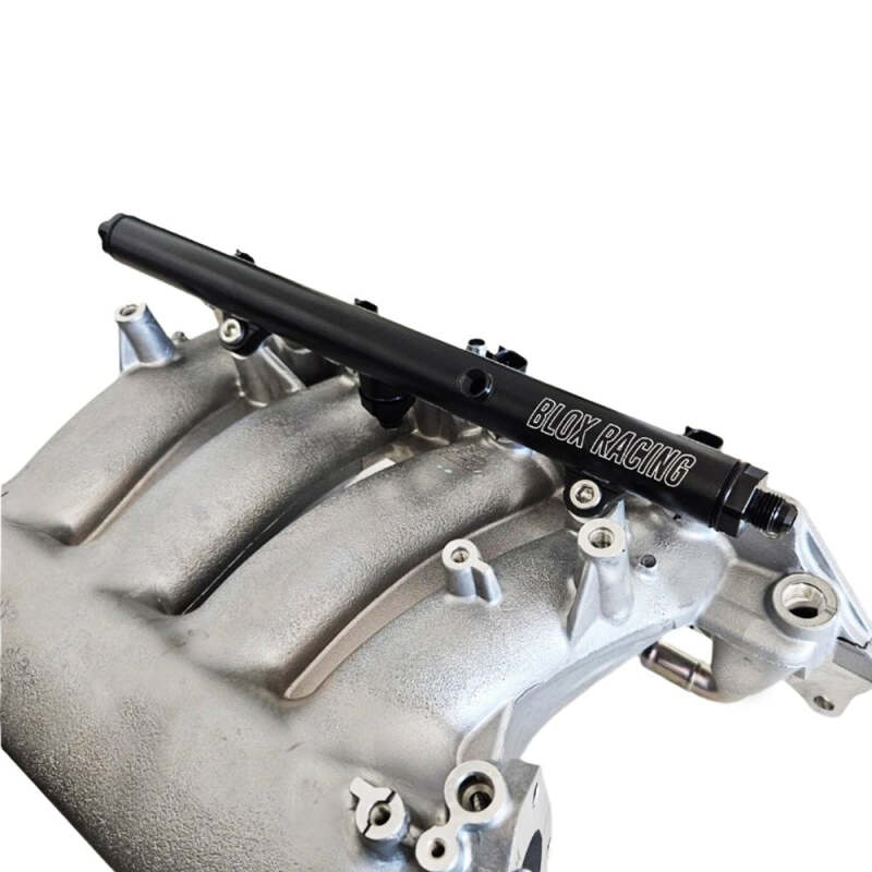 BLOX Racing Honda K-Series Xtreme Aluminum Fuel Rail - Black BXFU-00700-BK