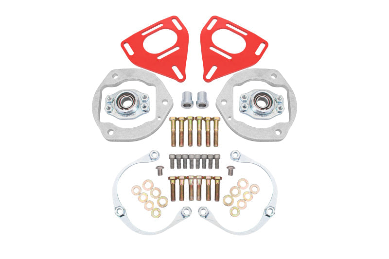 BMR Suspension BMR 16-24 Chevy Camaro Caster Camber Plates - Red WAK360R