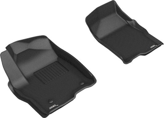 FR SPORT 3D MAXpider 2019-2020 GMC/Chevrolet Sierra 1500/Silverado 1500 Kagu 1st Row Floormat -...
