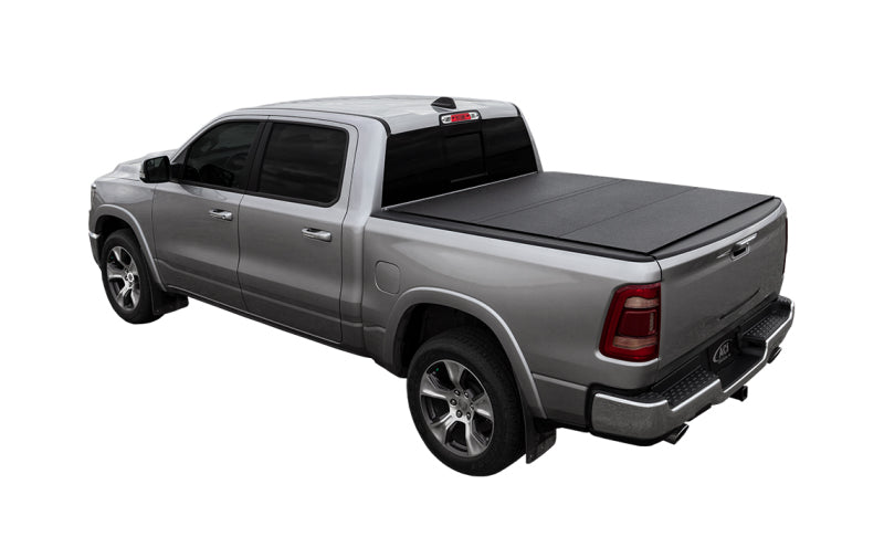 FR SPORT Access LOMAX Tri-Fold Cover Black Urethane 19+ Dodge Ram - 5ft 7in Bed (Except Classic...