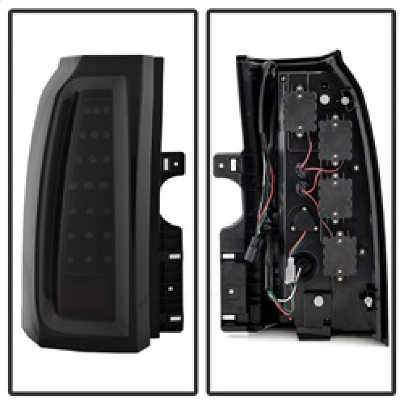 FR SPORT Spyder Chevy Tahoe / Suburban 15-17 LED Tail Lights - Black Smoke (ALT-YD-CTA15-LED-BSM)...