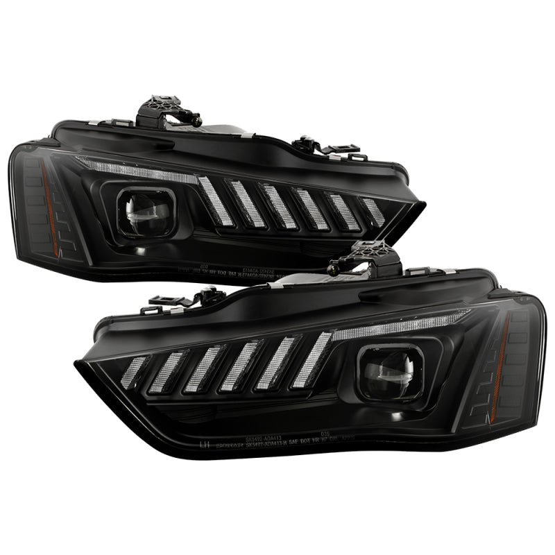 Spyder 13-16 Audi A4/S4 HID Model Only High-Power LED Headlights - Black PRO-YD-AA413HIDAP-BK 5088352