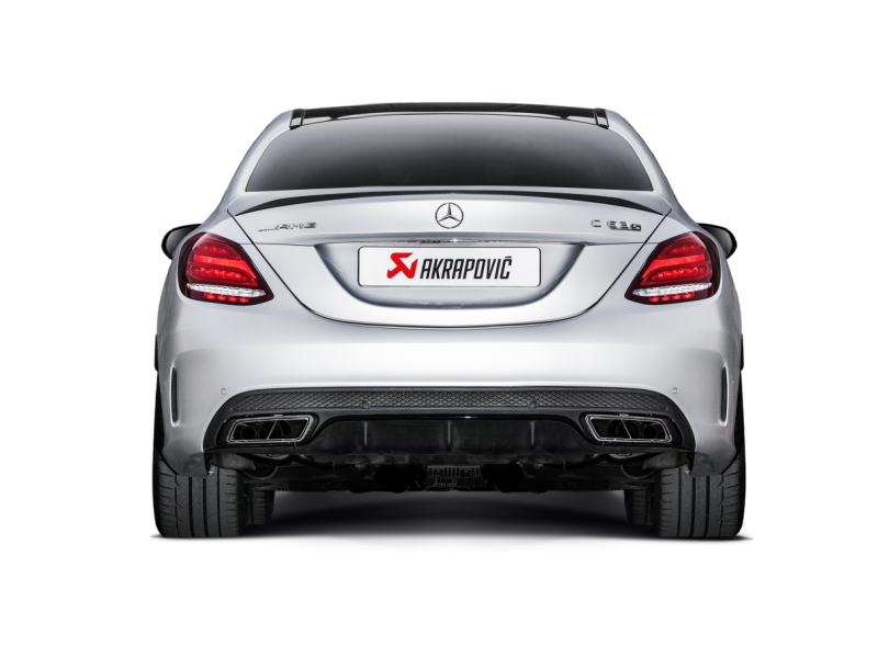 FR SPORT Akrapovic 15-17 AMG C63 Estate Evolution Line Cat Back (Titanium) w/ Carbon Tips (Req....