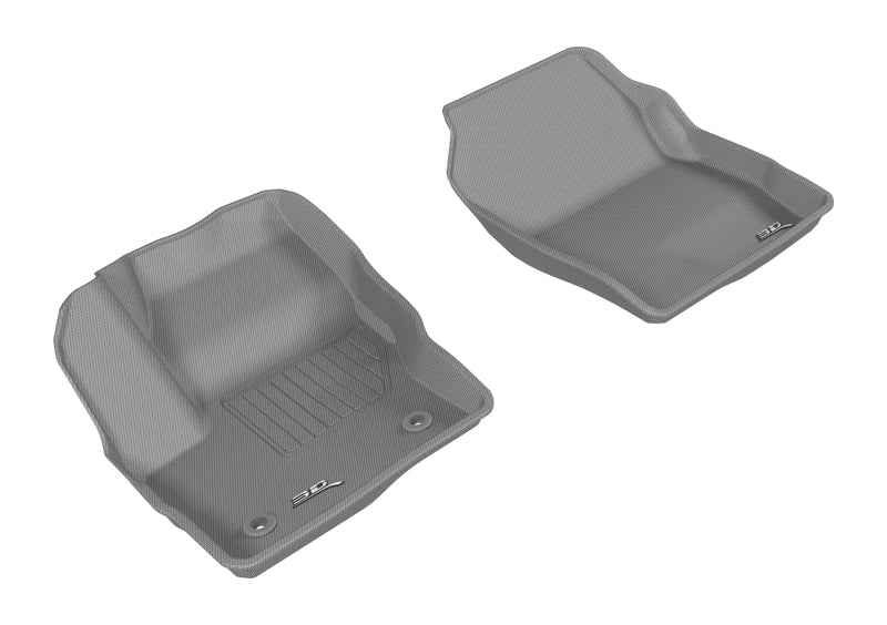 3D MAXpider 2015-2019 Ford Escape Kagu 1st Row Floormat - Gray L1FR10611501