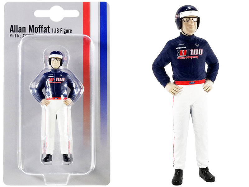 Rapid Vehicles Allan Moffat "U100" Driver Figurine for 1/18 Scale Models by ACME  free shipping USA