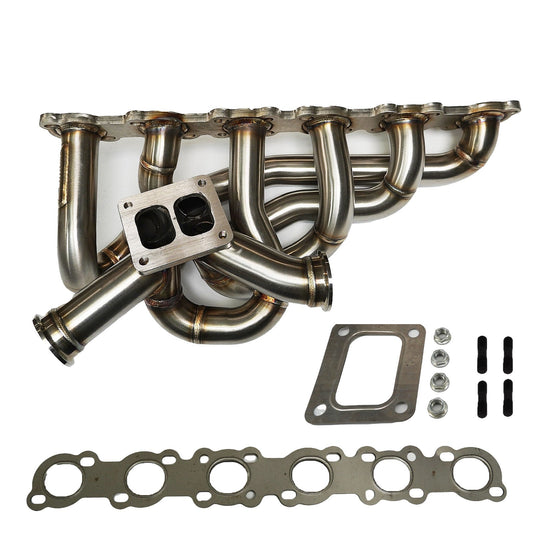 STRATEC SYSTEMS RB20 RB25 RB26 DET T4 Top Mount Turbo Manifold For Nissan GTR R32 R33 R34 44mm -...