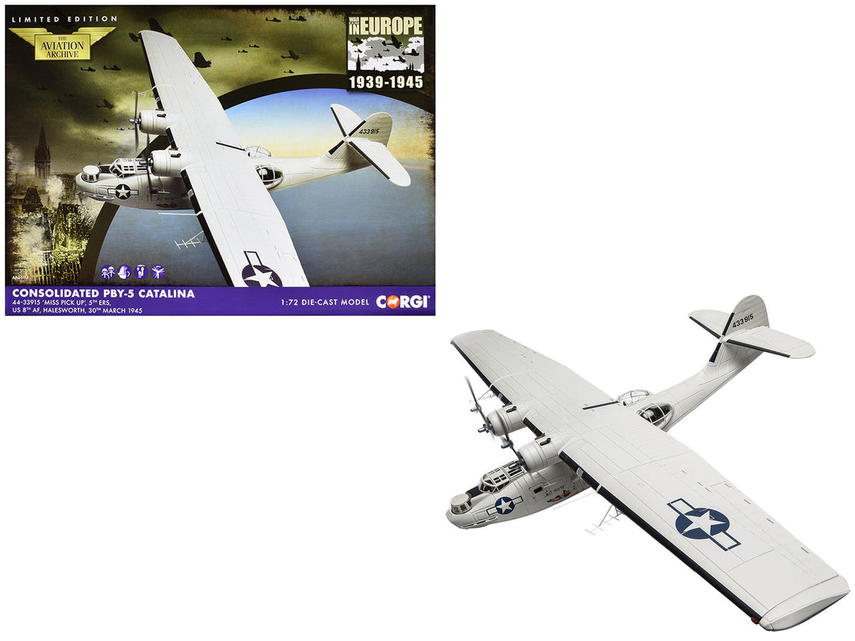 Rapid Vehicles Consolidated PBY-5 Catalina Patrol Aircraft "Miss Pick Up 5th ERS 8th AF...