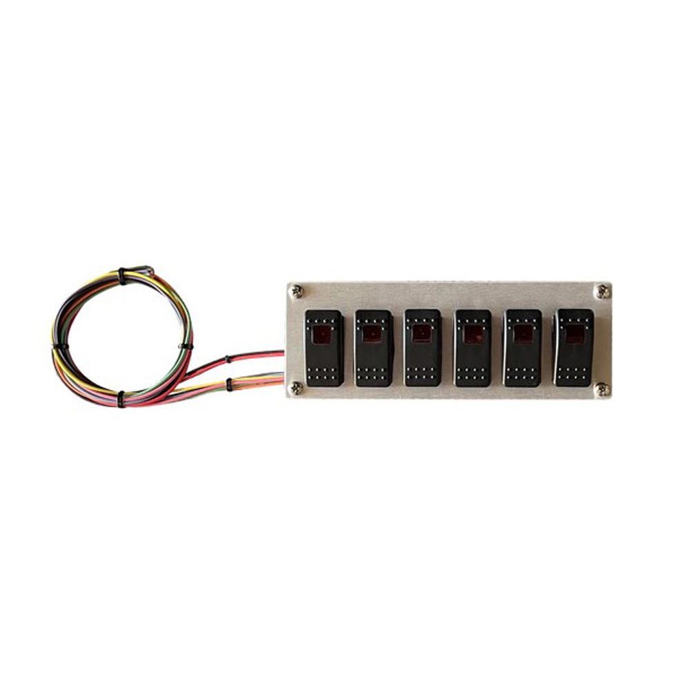 Rocker Switch Panel 6 Switches - 510921