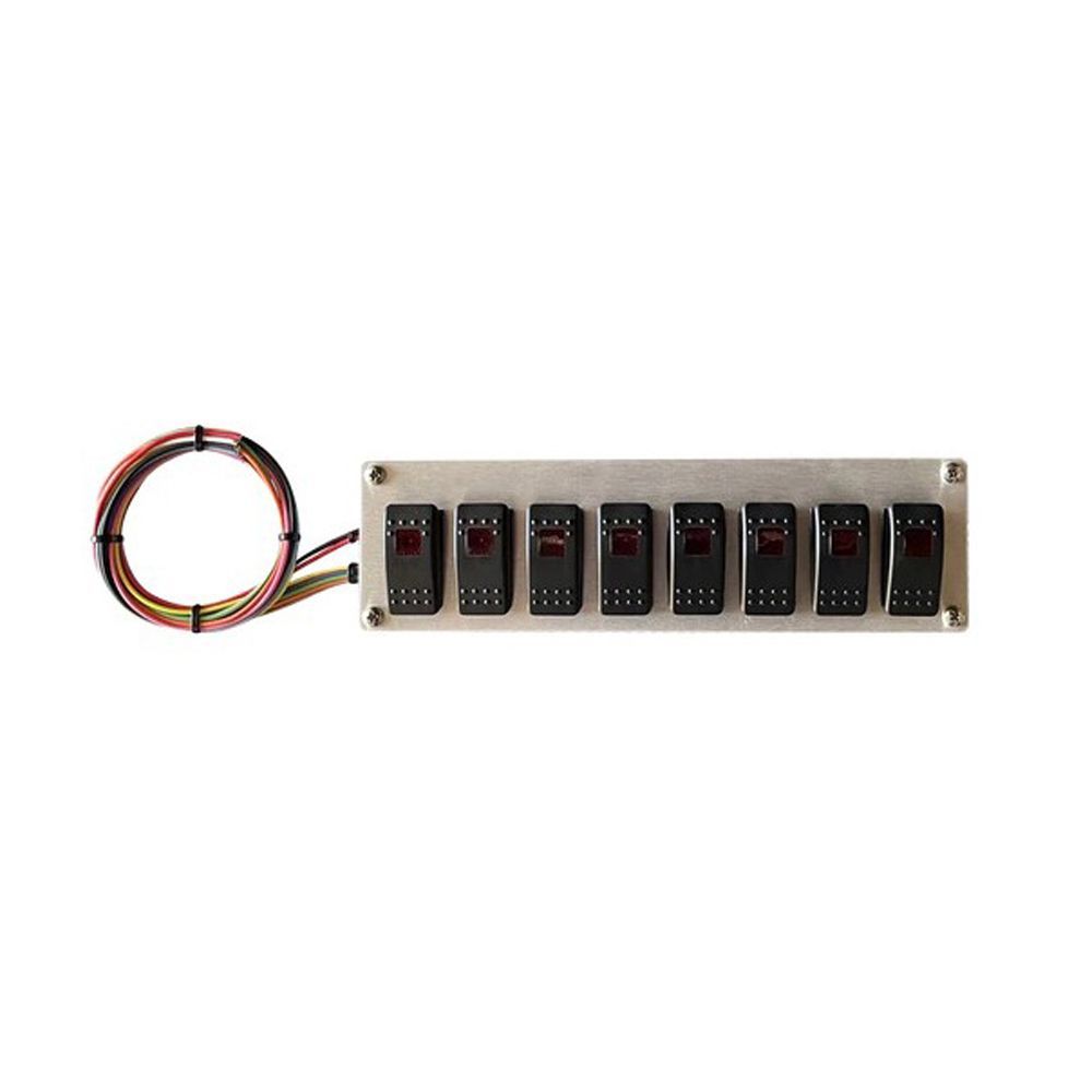 Rocker Switch Panel 8 Switches - 510923