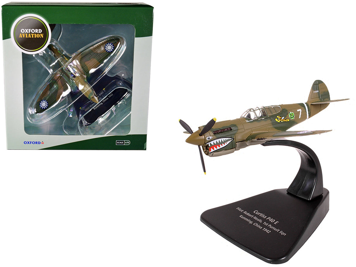 Rapid Vehicles Curtiss P40 E Warhawk Fighter Plane Pilot: Robert Neale 1st Pursuit Squadron...