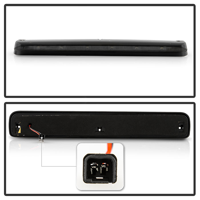 FR SPORT SPYDER Xtune Chevy Silverado 07-13 Amber LED Cab Roof Lights Smoke ACC-LED-CS07-CR-SM...