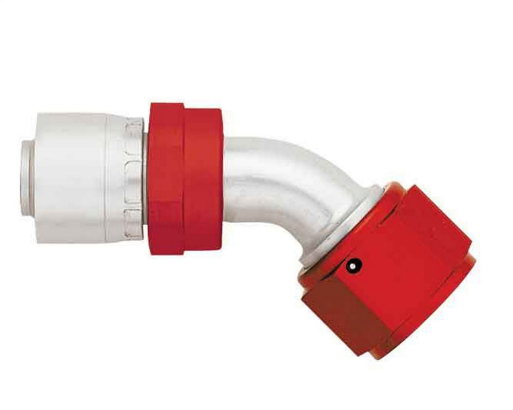 #4 45 Deg Crimp Fitting - FBM4121