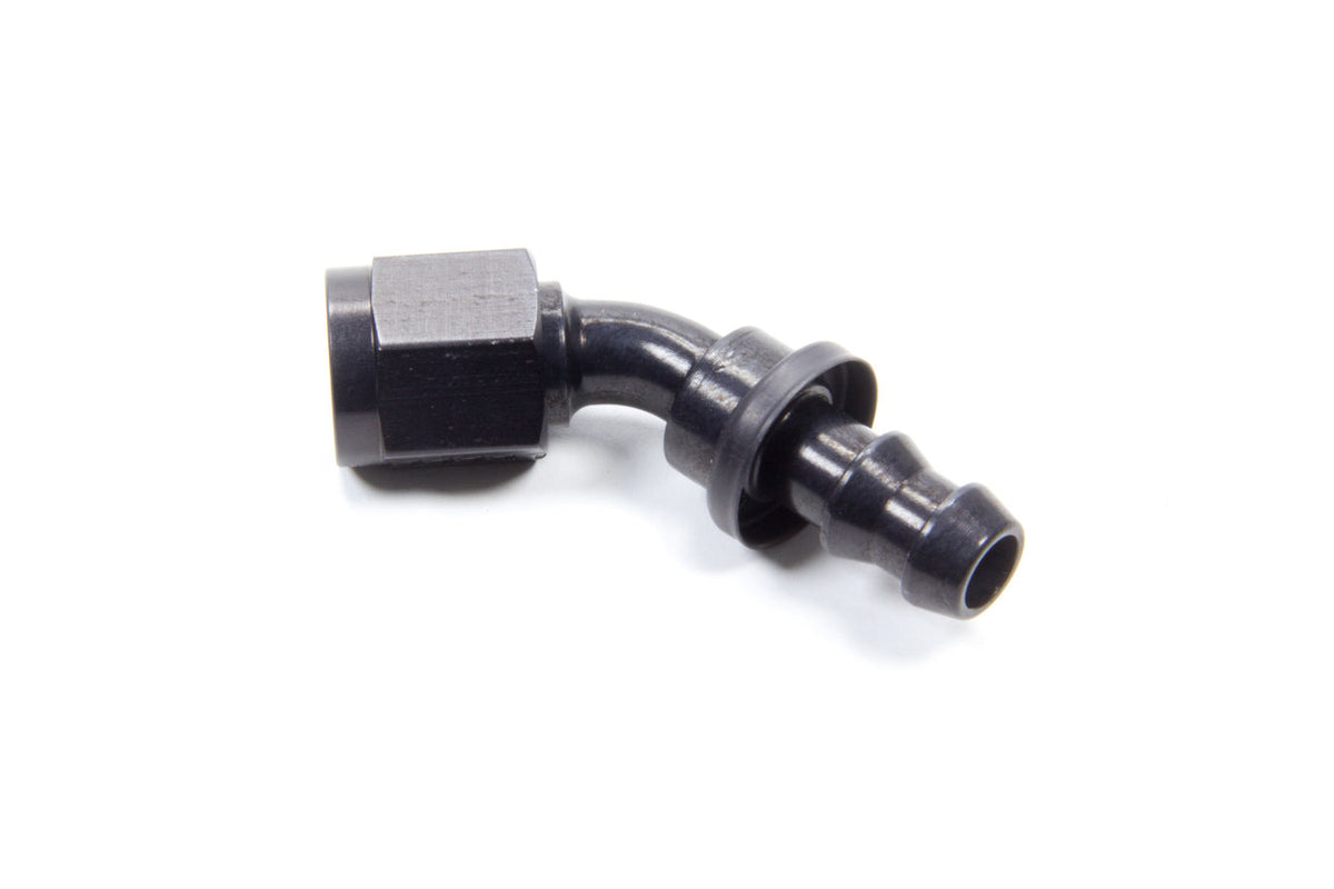 #6 45 Degree Socketless Black - FCL1522