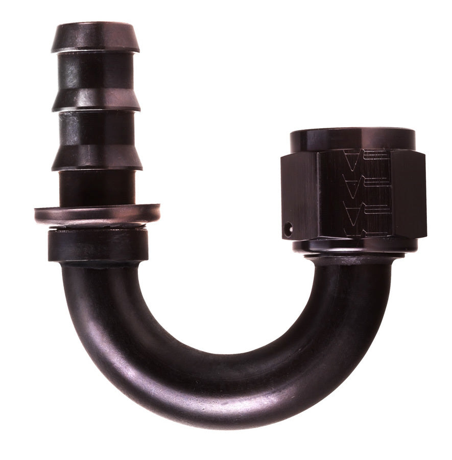 #6 180 Degree Socketless Black - FCL1562