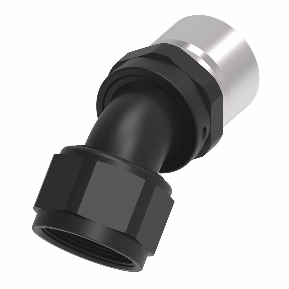 16an StreetLite Crimp Fitting 45-Degree - FCL4226