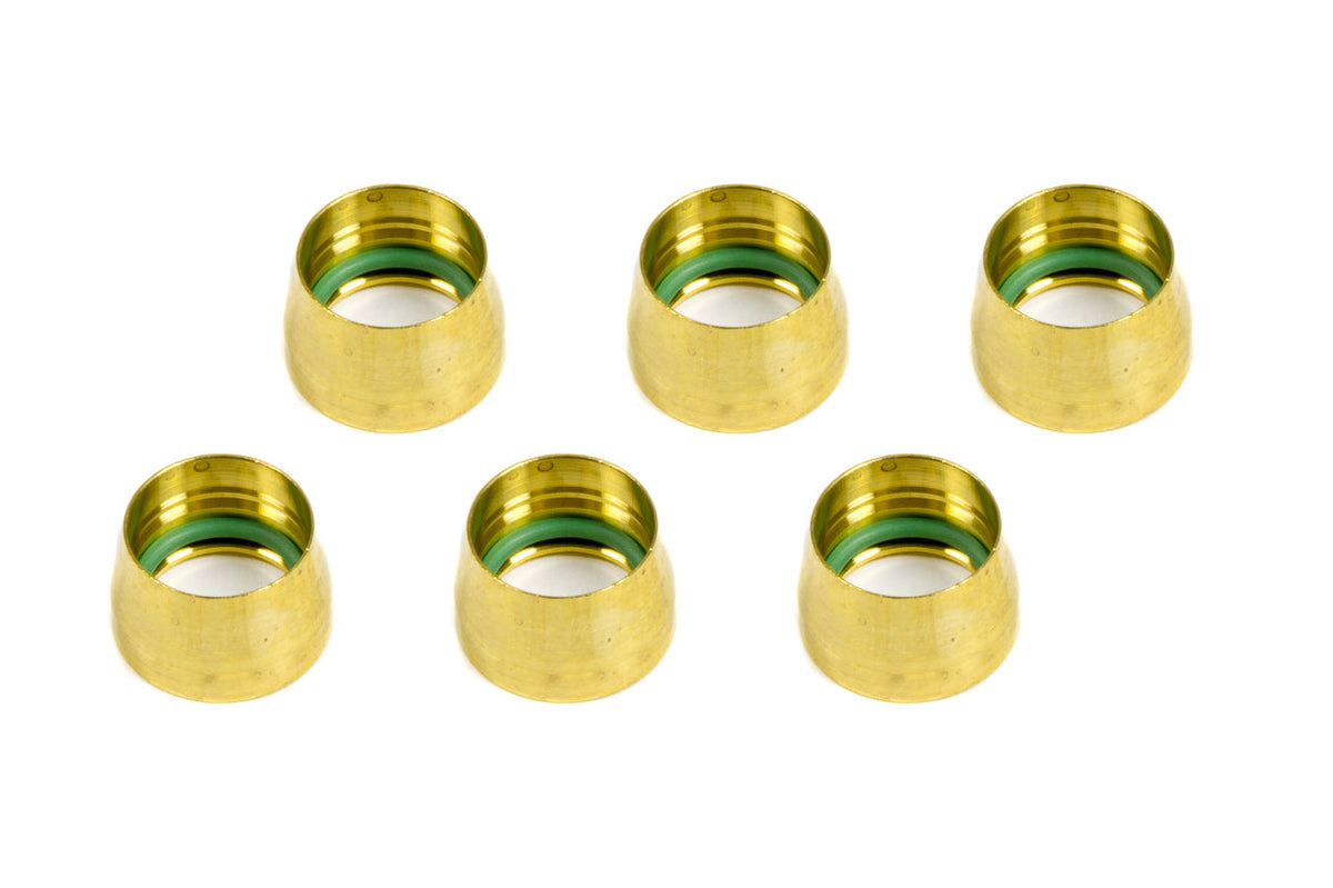 -10 Replacement A/C Brass Sleeves (6pk) - FCM2432