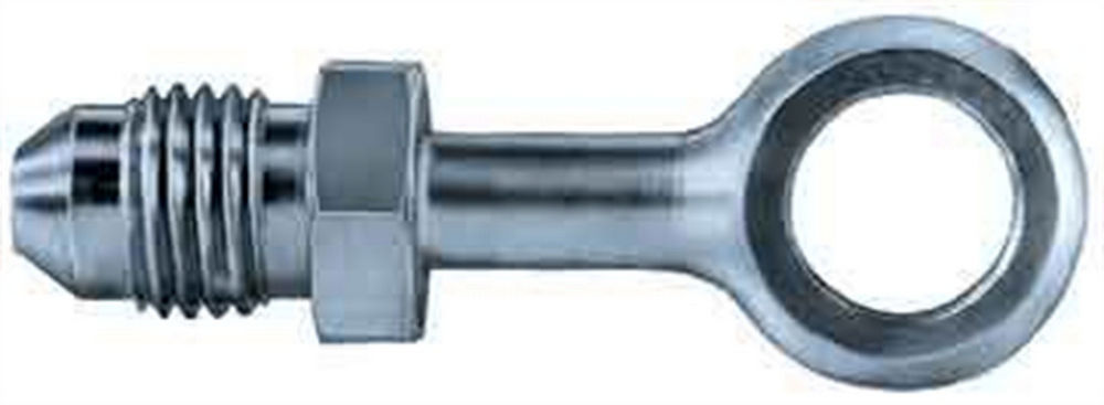 #4 To 10mm Banjo Adapter Steel - FCM2948