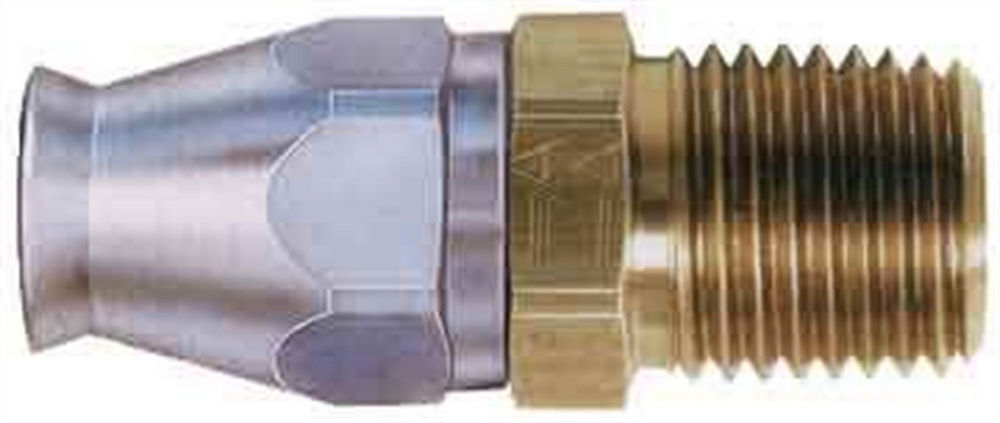 #4 - 1/8in Tfe Hose End - FCM3088