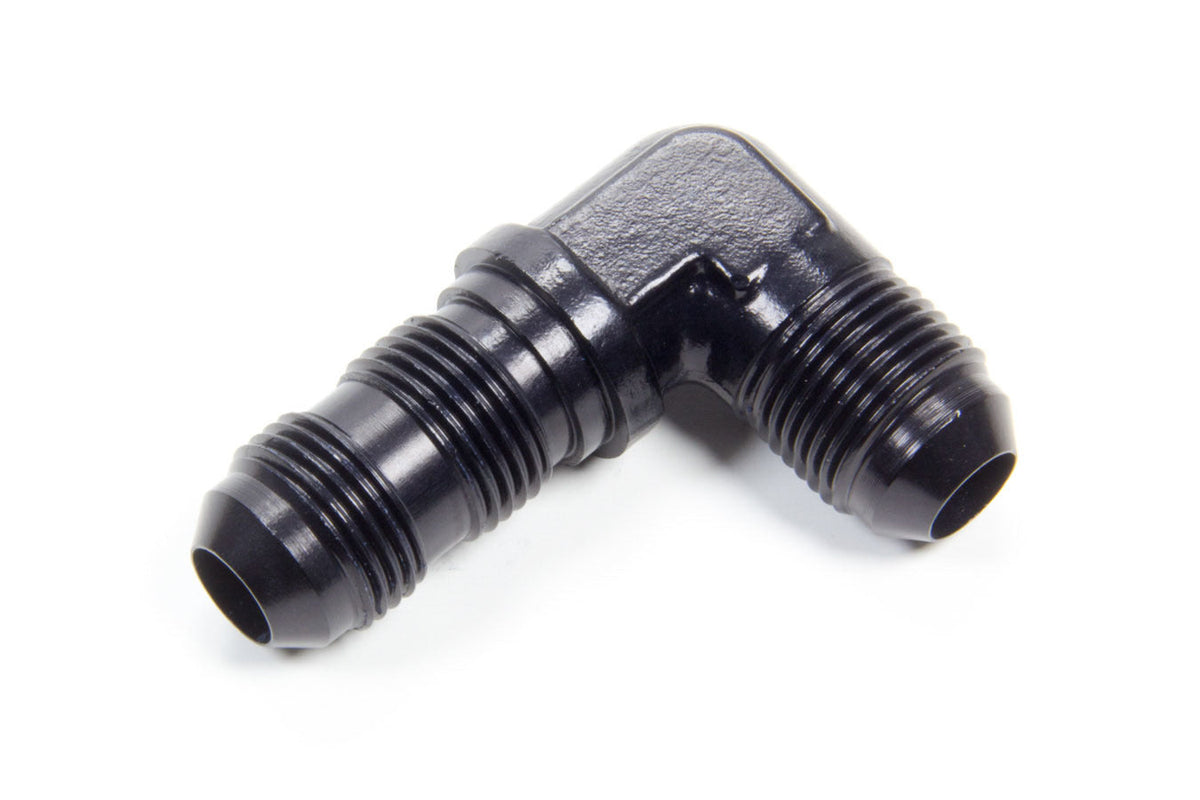 #8 Flare 90 Deg Bulkhead Union Black - FCM5083