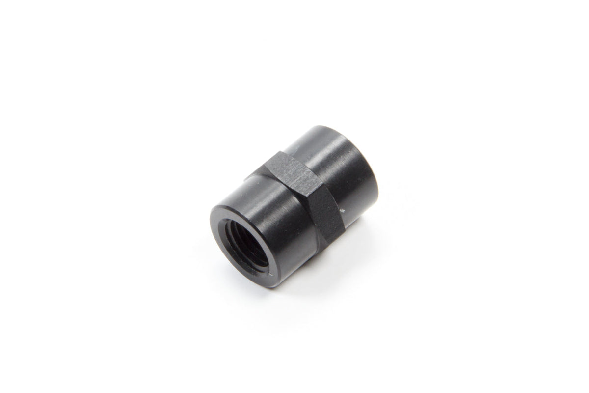 1/4in Alum Pipe Coupler Black - FCM5130
