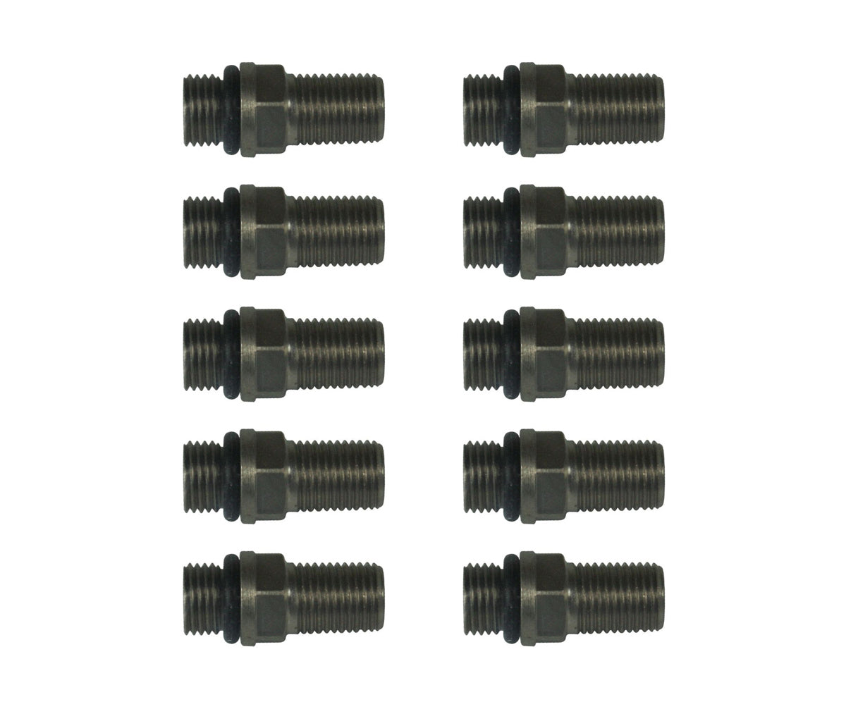 Schrader Valve 5-16-32 Stainless Steel 10 Pack - 55000005010