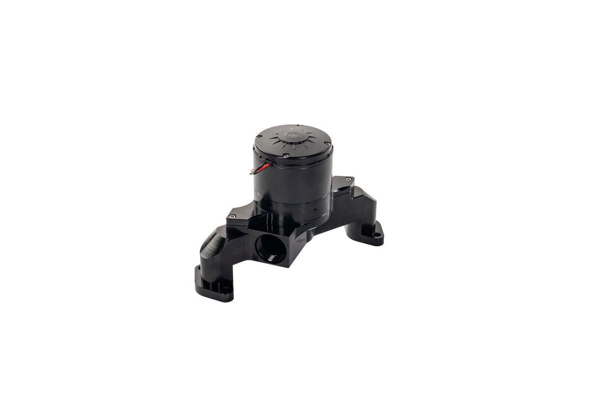 Pump Water Electric Big Block Aluminum Black - 24307