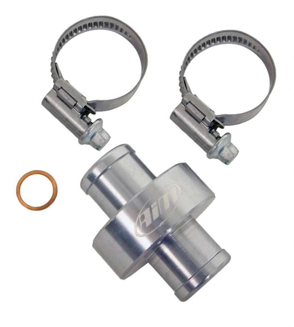Water Temp Fitting Inline 5/8in / 3/4in M10 - MSWATERFITTINGT