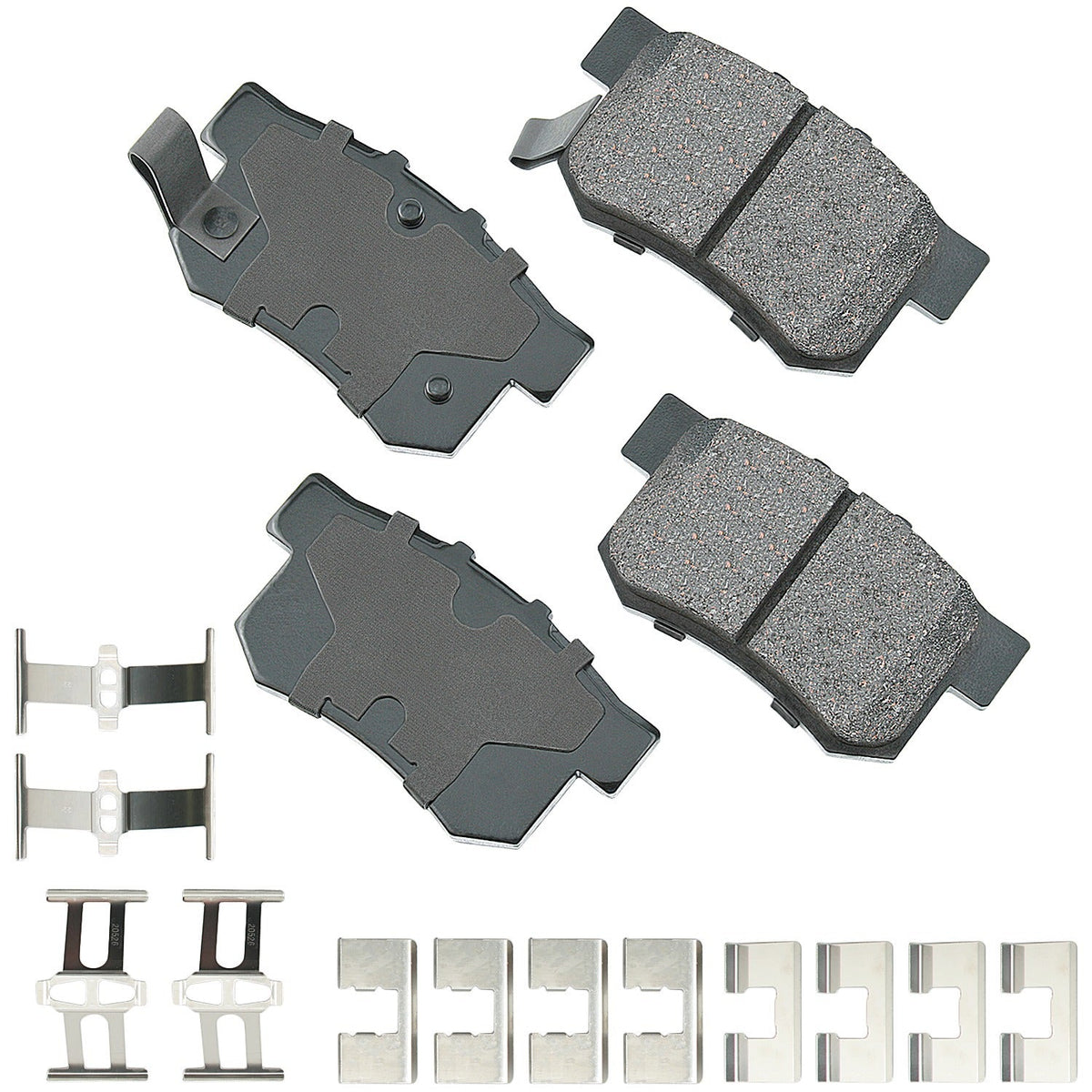 ProACT Ultra-Premium Bra ke Pads - Rear - ACT537A