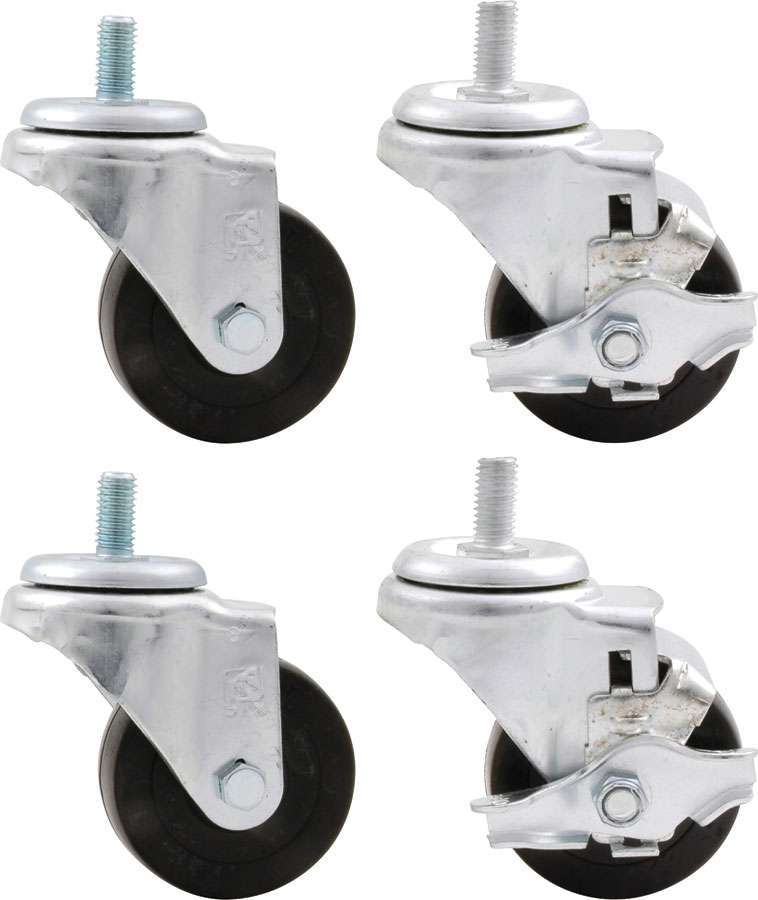 Casters (4) 1/2-13 Stud - ALL10165