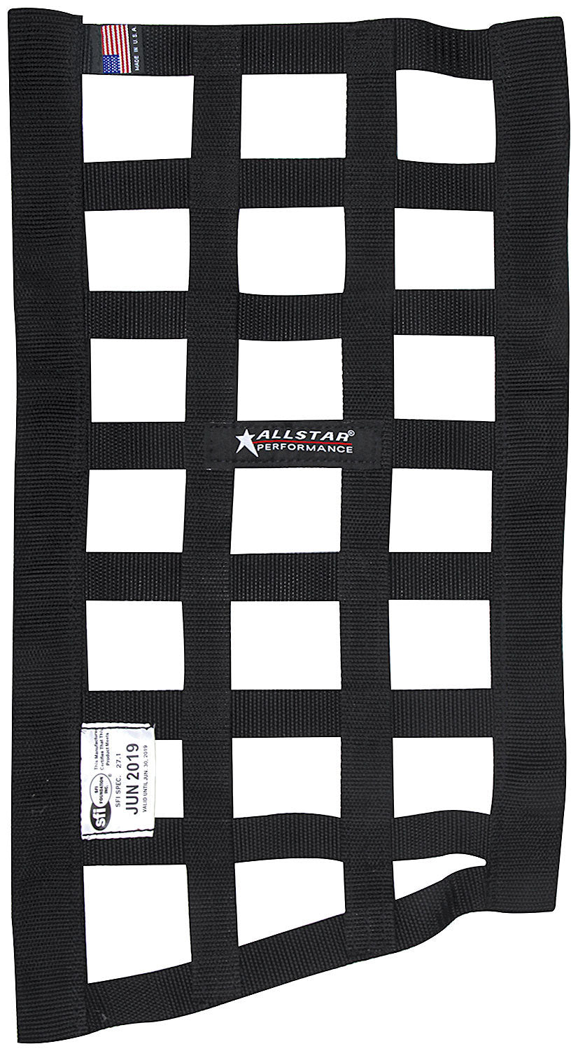 Window Net Border Style Funny Car Black SFI - ALL10291
