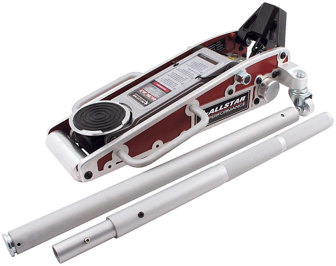Aluminum Racing Jack 3 Pump Red - ALL10422